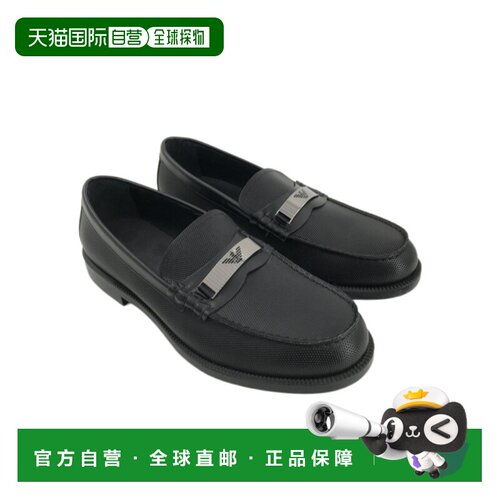 香港直邮Emporio Armani 徽标商务休闲鞋 X4A143XAT05阿玛尼男鞋
