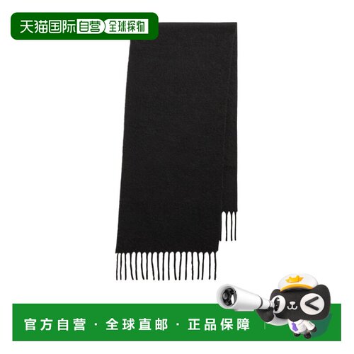 1h可退 香港直邮TOTEME 女士围巾 261WSC0148FB0629001 SS2026 黑