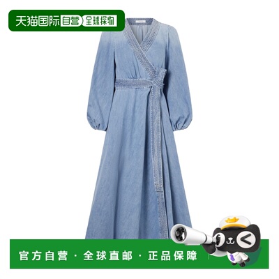 香港直邮ZIMMERMANN 女士连衣裙 7266DSS262SKYLK【付后1h可退】