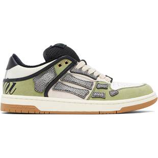 香港直邮AMIRI 白色 男士 Skel 绿色 Low AMSNSN 运动鞋 Top