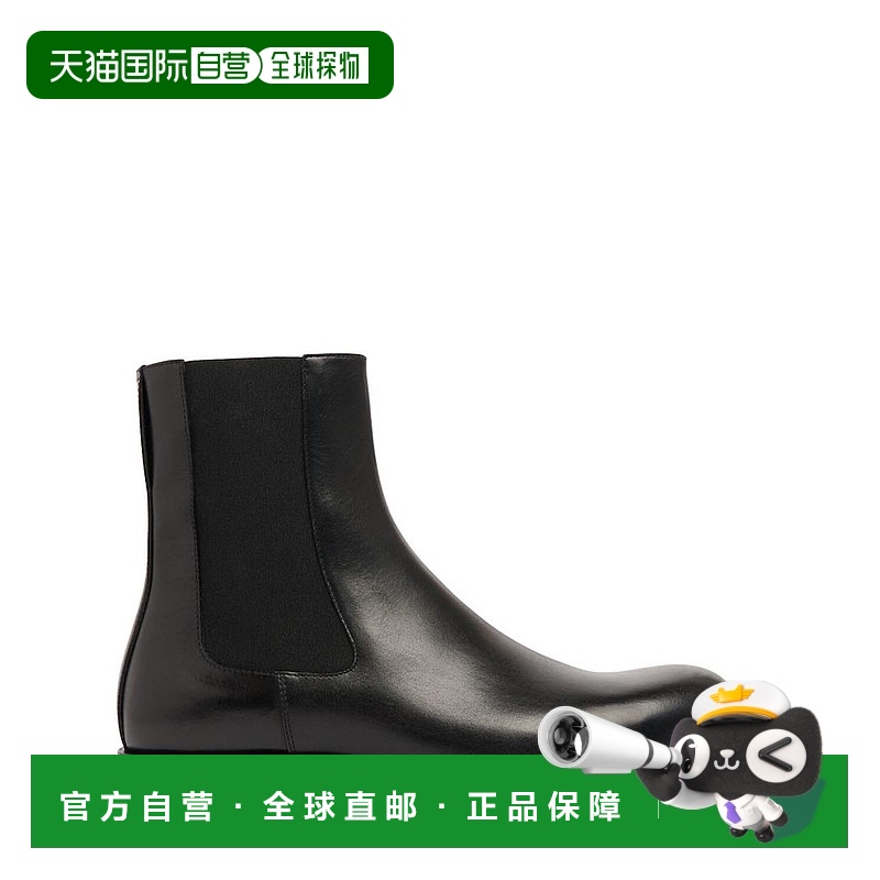 1h可退 香港直邮The Row 女士 20毫米Novus 皮革切尔西靴