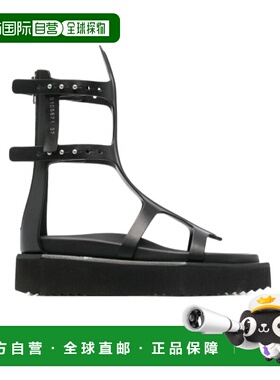 1h可退 香港直邮Rick Owens 露趾凉鞋 RP01C5871LPO09