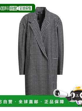 1h可退 香港直邮NORMA KAMALI 诺玛 卡玛丽 女士 双排扣大衣