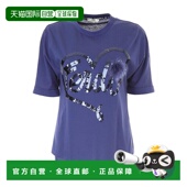 香港直邮Fendi 狐狸毛细节T恤 FS7037A279