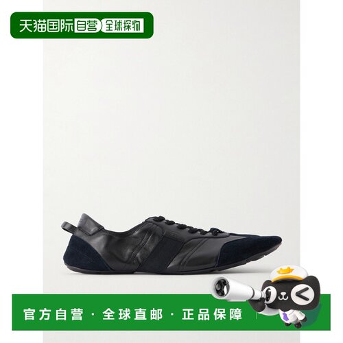 1h可退 Gucci 古驰 男士 Flex 山羊皮边皮质运动鞋 87488