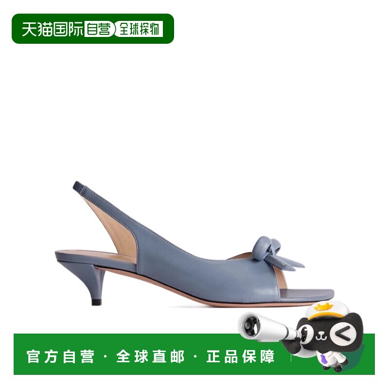 1h可退 Dior 蝴蝶结高跟露跟凉鞋 KCO576LAB拖鞋女鞋单鞋