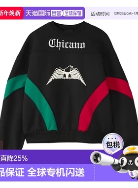 香港直邮ADIDAS x Willy Chavarria联名撞色休闲运动圆领卫衣 KF3