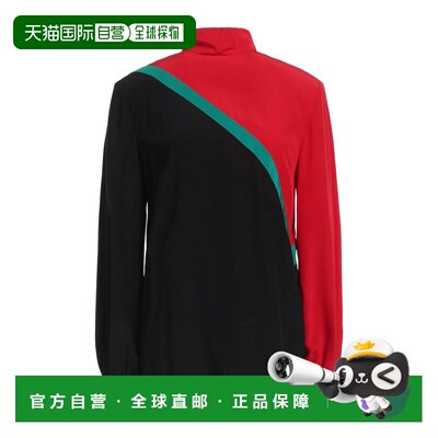 1h可退 香港直邮Gucci 古驰 女士 上衣 red红色 舒适时尚