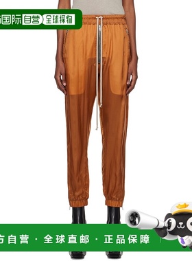 1h可退 香港直邮Rick Owens Track 拉链运动裤 RP01D2313J53卫裤