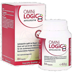 欧洲直邮德国欧敏力OMNi苹果果胶益生元益生菌胶囊排痰控糖代谢18