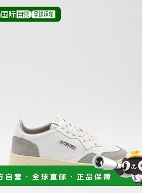1h可退 香港直邮AUTRY 男士 MEDIALIST 低帮皮质运动鞋 AULMFT01