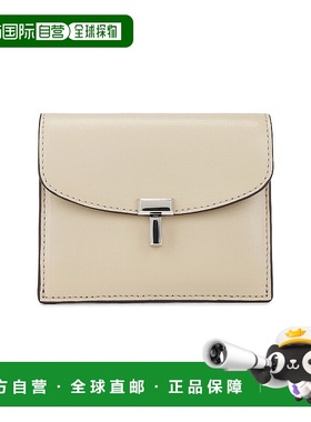 1h可退 香港直邮TOTÊME 女士 T-Lock 皮革卡套 251WAM0042LE0025