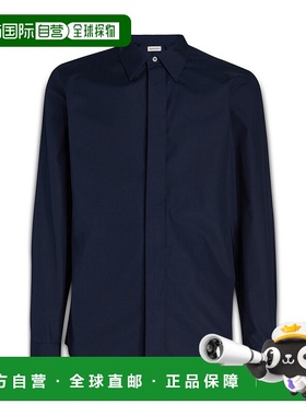 1h可退 香港直邮MCQUEEN 亚历山大 麦昆 男士 徽标衬衫 750111QVN