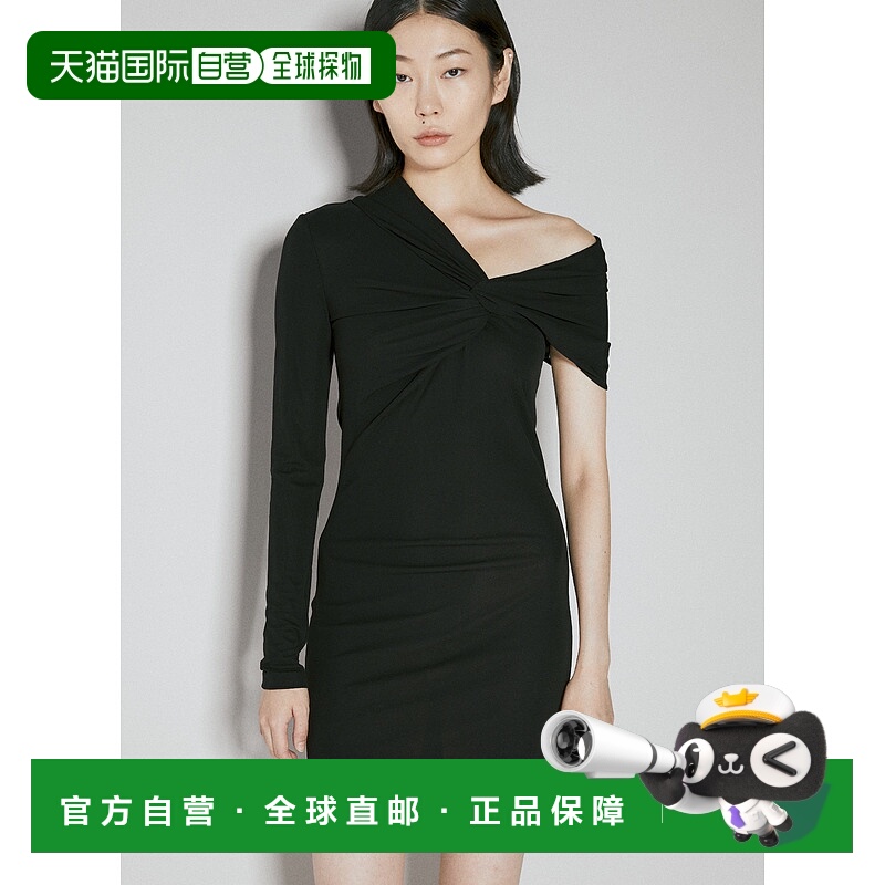 香港直邮Saint Laurent 圣罗兰 女士 结饰迷你连衣裙 753164Y7F93