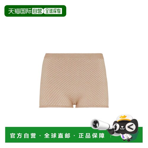 欧洲直邮FENDI 女士短裤 FZR810ATPYF1RX9 SS2025 花色 贴身高腰