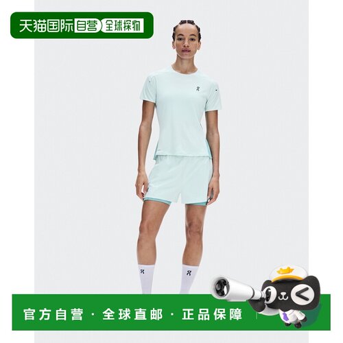 自营欧洲直邮On昂跑 Performance-T女士聚酯纤维速干T恤