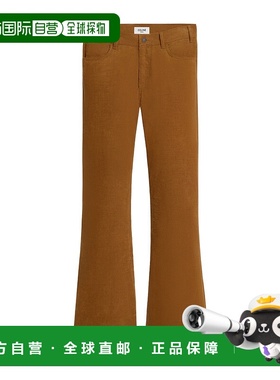 香港直邮Celine 腰带环牛仔裤 2N06B909Y.喇叭裤休闲裤