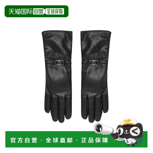 欧洲直邮LIU JO 女士手套 2F6054E000222222 AW2026 黑色 ECO GLO