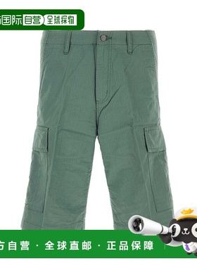 香港直邮CARHARTT WIP 男士 绿色棉质常规工装短裤 I02824629N02