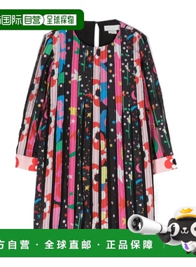 香港直邮Stella McCartney 图案百褶连衣裙 8R1B90Z0529