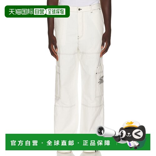 美国直邮off-white 男士 Script 工装裤 44XCF04ES26F001100