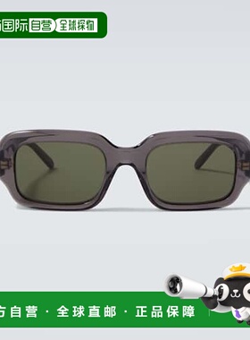 香港直邮LOEWE 罗意威 男士 窄款方框太阳眼镜 grey灰色 舒适时尚