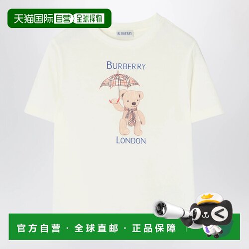 欧洲直邮BURBERRY 男士T恤 8128138153156A2014 AW2026 米白色