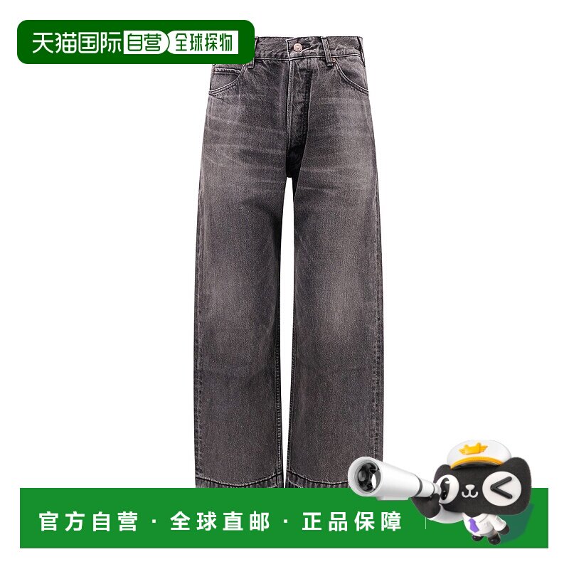 香港直邮Celine 腰带袢牛仔裤 2N785947F.直筒裤