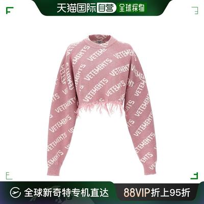 香港直邮Vetements 维特萌 女士 圆领长袖毛衣 UE64KN205P