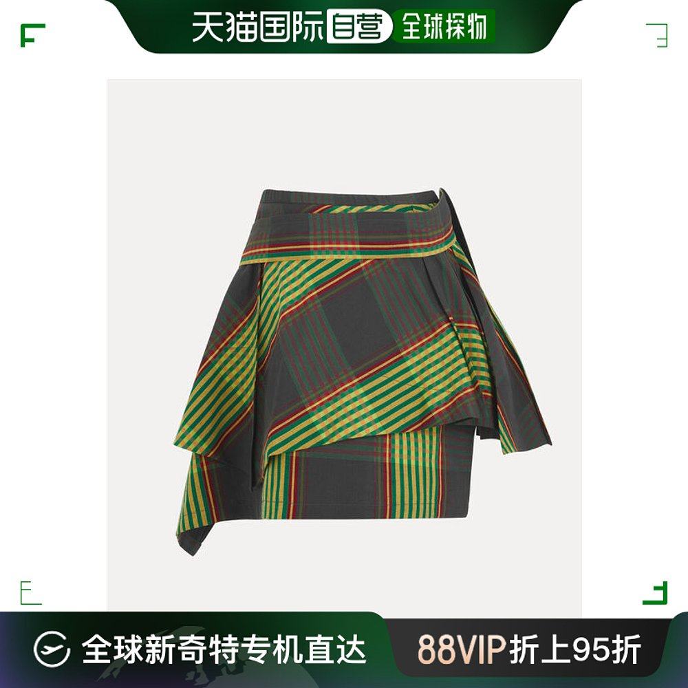 欧洲直邮vivienne westwood 梅根苏格兰短裙