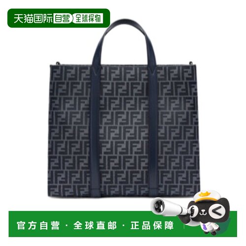 香港直邮Fendi 徽标可调节肩带单肩包 7VA390AG0M托特包手提包