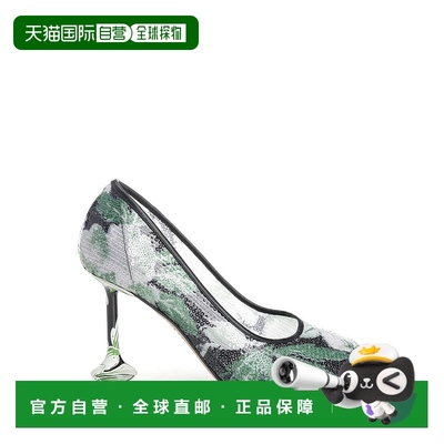 1h可退 欧洲直邮loewe 女士 时尚休闲鞋罗意威高跟鞋牛皮