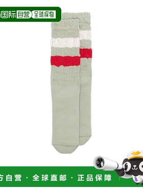 香港直邮Golden Goose Deluxe Brand 条纹袜子 GUP00883.P000488.