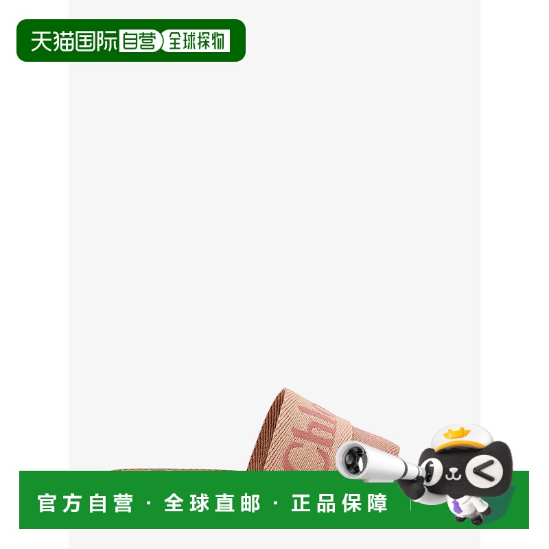 香港直邮Chloe 蔻依 女士 Woody 標誌刺繡涼鞋 CHC23U188EF