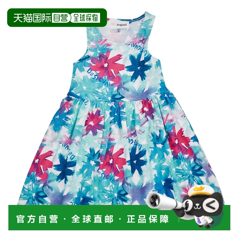 欧洲直邮Desigual  VEST_INGRID 女童装短款连衣裙 23SGVK02-5126
