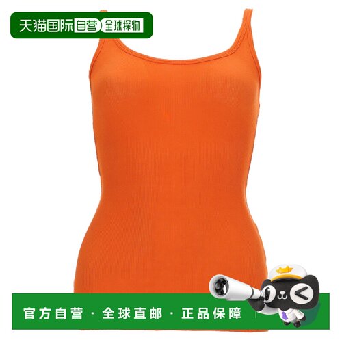 1h可退 欧洲直邮MSGM 女士T恤 4041MDT72N26713010 SS2026 橙色