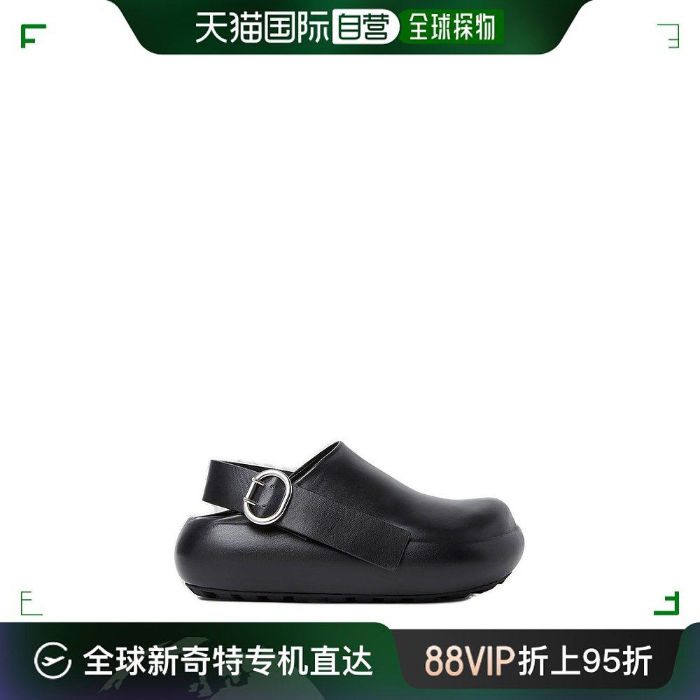 香港直邮jil sander 吉尔 桑达 女士 圆头一脚蹬乐福鞋 j15zj0010