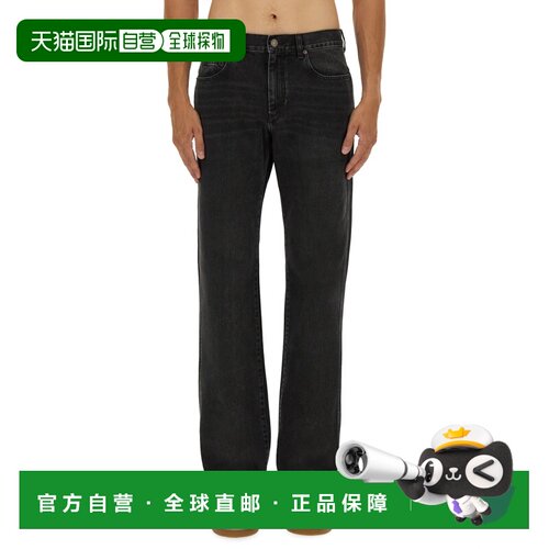 香港直邮MARANT 男士牛仔裤 PA0469HGC3H01H02FK AW2025 黑色