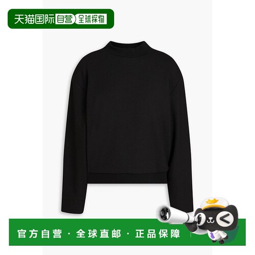 1h可退 香港直邮THEORY 希尔瑞 女士 针织卫衣 P0826507001BLACK