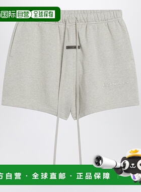 香港直邮essentials fear of god 女士 Greige 棉混纺短裤 160SP2