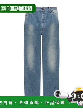 香港直邮Vivienne Westwood 腰带环牛仔长裤牛仔裤 3902000PW010G