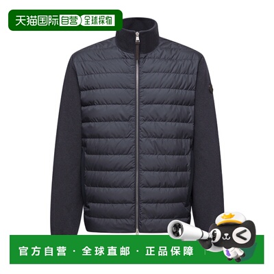 香港直邮Moncler 夹层羊毛和羊绒拉链开衫 K20919B00033M4281
