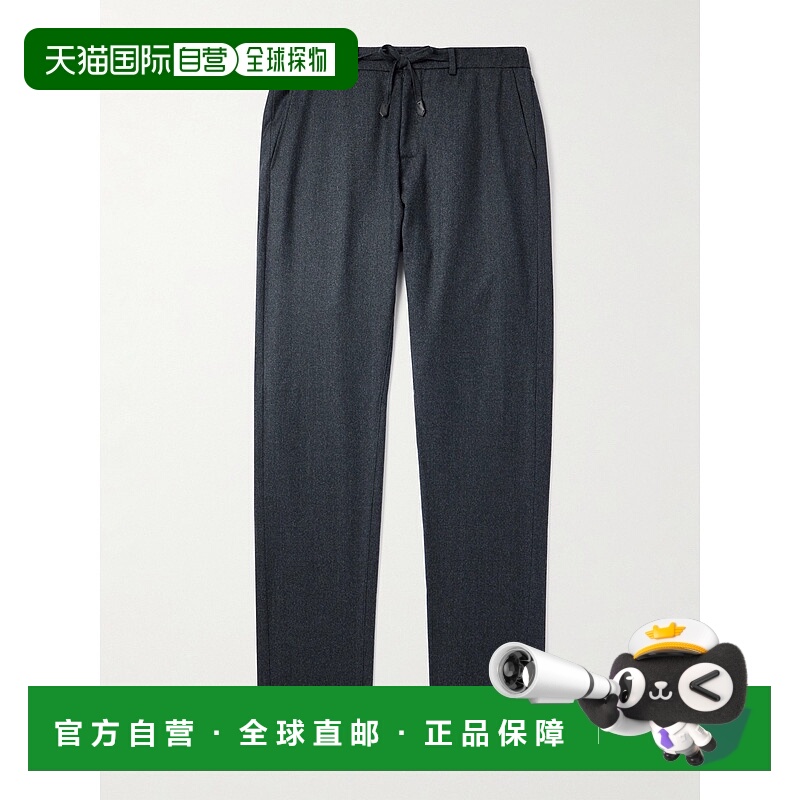 1h可退 香港直邮Canali 康钠丽 男士 直筒羊毛裤子 AR03472V1659G
