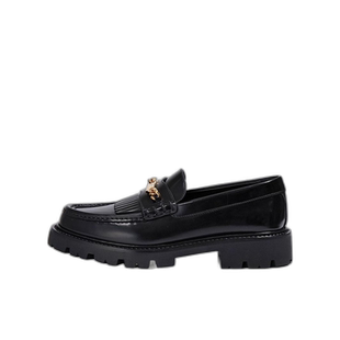 香港直邮Celine 流苏链条乐福鞋 358363602C.厚底女鞋皮鞋一脚蹬