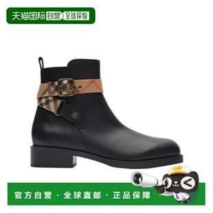 香港直邮BURBERRY/博柏利 女士 Huntley 踝靴 crov