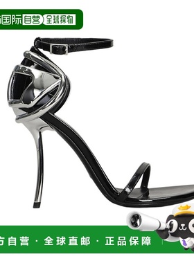 1h可退 香港直邮Diesel 迪赛 女士 D-Ten&Half 高跟凉鞋 Y03662P4
