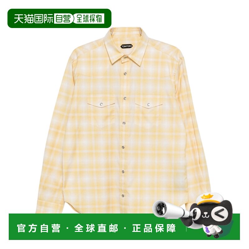 1h可退 香港直邮TOM FORD 男士衬衫 HDS001FMC297JJF SS2026 花色