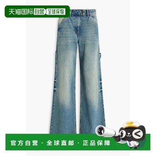 褪色设计高腰阔腿牛仔裤 女士 322DPA0 香港直邮Courreges 1h可退