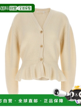 香港直邮Chloe V领长袖针织开衫 C23AMC07630