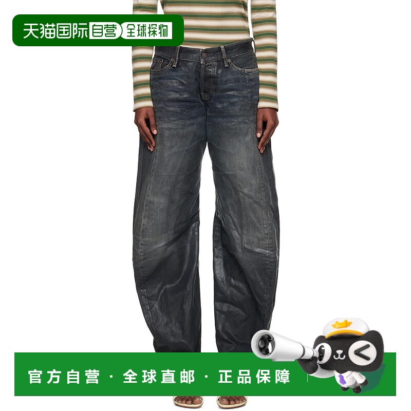 1h可退 香港直邮Acne Studios 艾克妮 女士 黑色 2006F Loose Fit